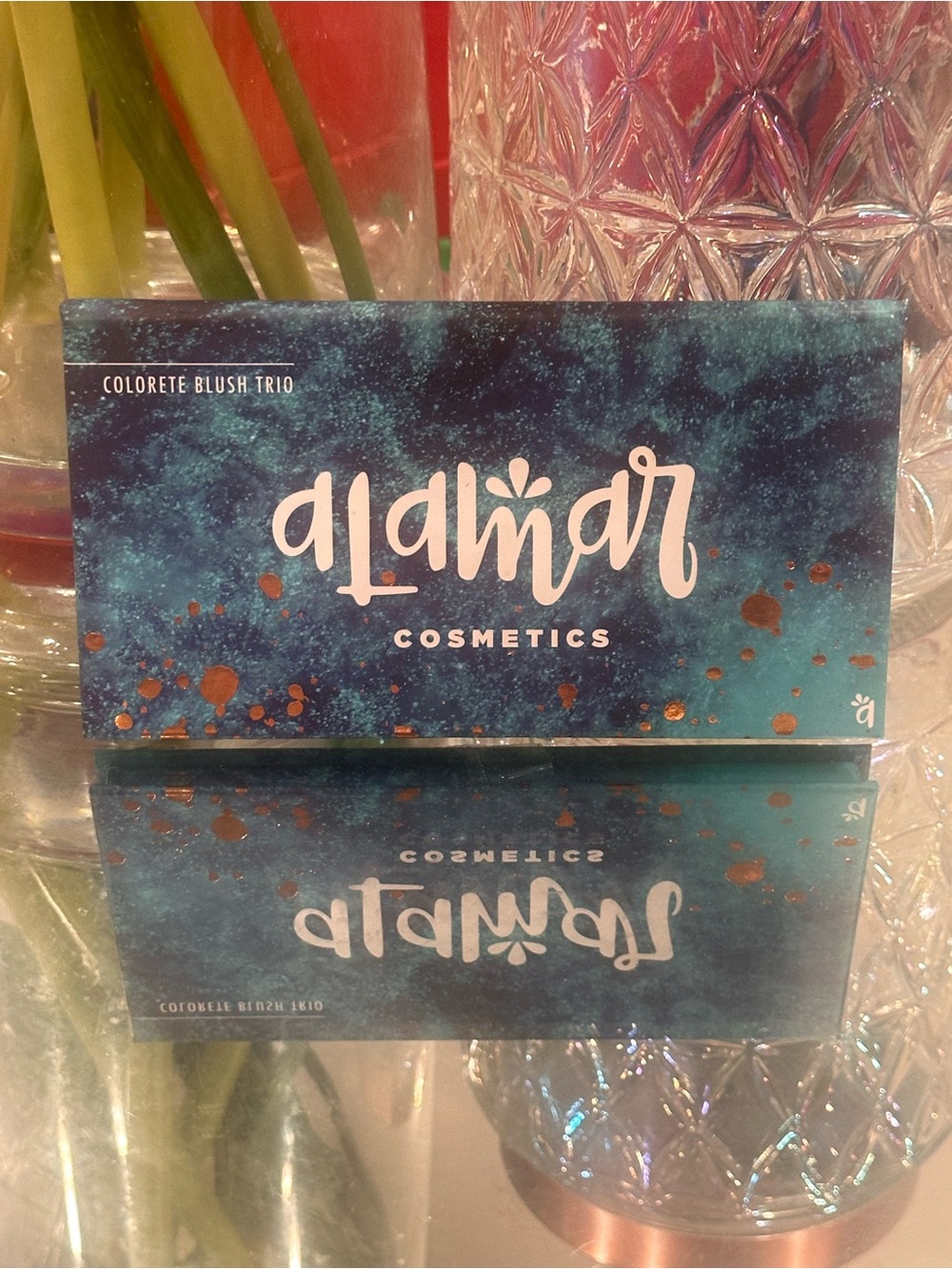 Alamar Cosmetics Colorete Blush Trio Medium Tan New Seclusion Isla Toasted Vegan